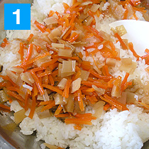 豆腐と野菜のサラダの作り方.1