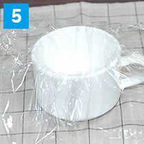 茶巾卵の作り方.5