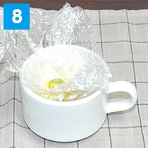 茶巾卵の作り方.8