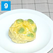 茶巾卵の作り方.9