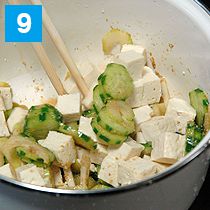 豆腐と野菜のサラダの作り方.9