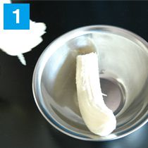 バナナのクリームの作り方.1