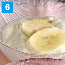 バナナのクリームの作り方.6