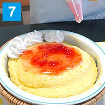 グラタン皿ケーキの作り方.7