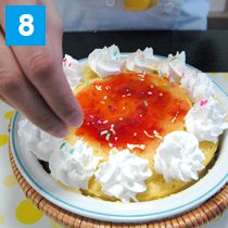 グラタン皿ケーキの作り方.8
