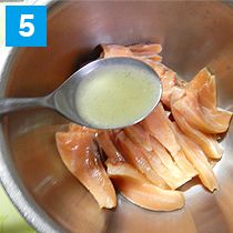 鮭のカルパッチョの作り方.5