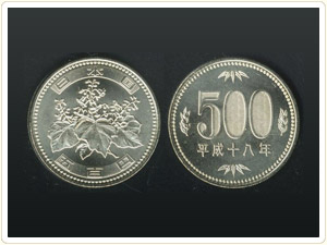 500円玉の「マイクロ文字」