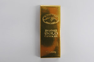 ゴールドチョコレート(写真1)