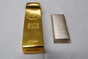 ゴールドチョコレート(写真2)