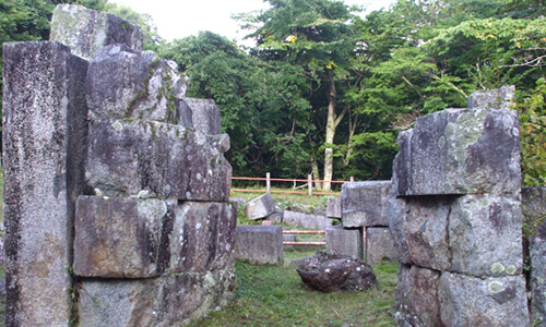 橋野鉄鉱山・高炉跡